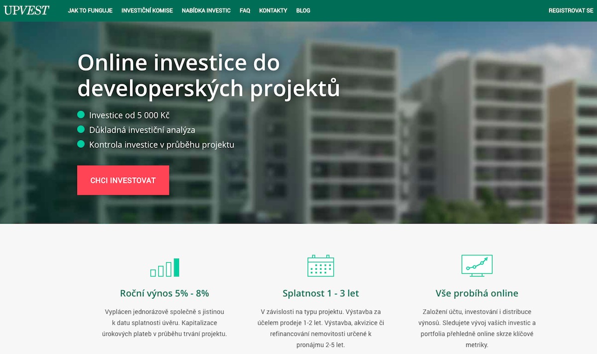 investice do nemovitostí online